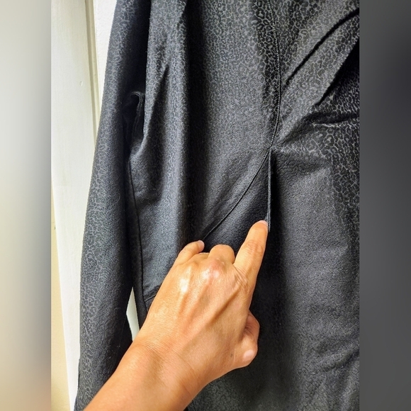 LULULEMON LAB Jacquard Relaxed-Fit Shirt In Leopardo Jacquard MED Black Size 10 - Picture 4 of 15